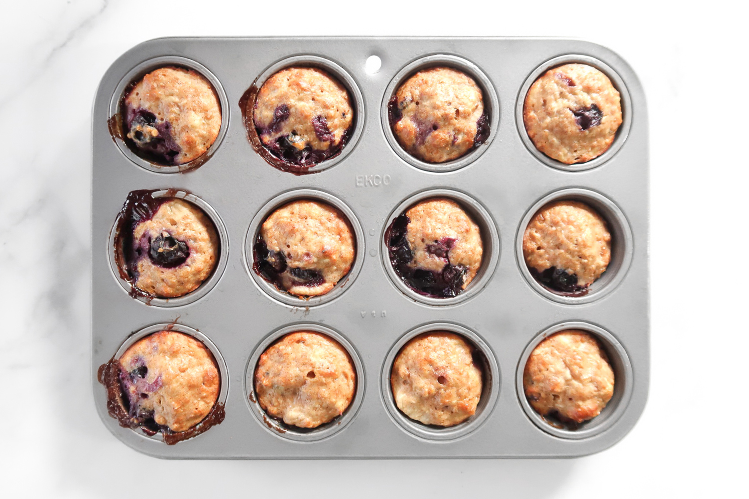 blueberry-banana-protein-muffins